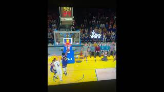 Johnathan kuminga caught a body #viral #nba #subscribe #2k23 #shorts