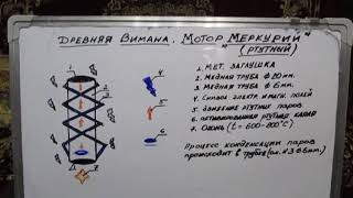Древние технологии - на службу человеку. ( часть 3 ). " Древние Виманы, мотор Меркурий ".  ( ртуть )