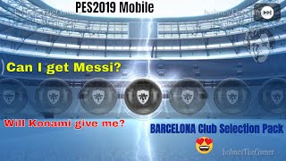 Thunder Black Ball PACK #FCB Selection FEATURED PLAYER PES2019 #PES2019Mobile #ProEvolutionSoccer