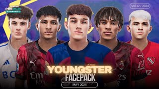 Youngster Facepack Pes 2021 & Football Life 2024 Vol.12 (SIDER) PC