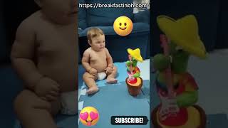 baby playing with cactus🌵#funnyvideo #cutebaby #babywithcactus #viral #trending #shorts #babylaughs