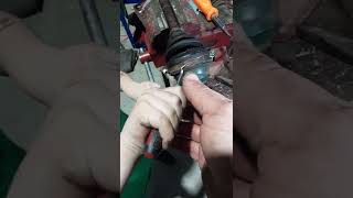 CV Axle disassembly and boot replacement