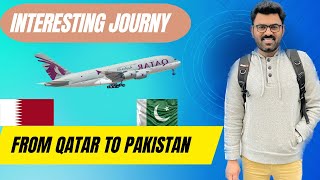 Qatar to pakistan | qatar sy pakistan ka safar |#travelling #doha #tourism ￼#chopper #pakistan