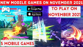 TOP 5 MOBILE | RPG | MMORPG | GACHA | TURN-BASED | TO PLAY ON NOVEMBER 2021