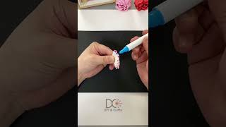 Paper flower cover making #viral #status #DIY #Origami #Craft #Tutorial #Creative video #fun #fyp