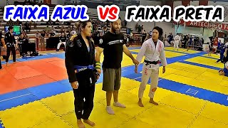 JIU JITSU - FAIXA PRETA VS FAIXA AZUL