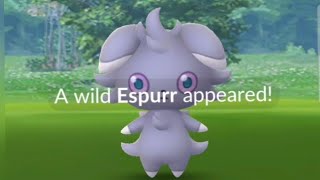 Espurr in Feb 2022 Research Box of Pokemon Go #shorts #short #PokemonGo