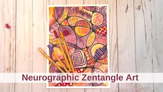 Neurographic Art with Zentangle