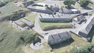 Camden Fort Meagher & Fort Davis, Cork Harbour, Drone 4K