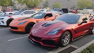 Cars And Coffee In El Dorado Hills