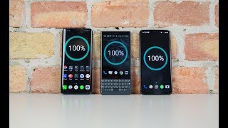 Test rýchlosti nabíjania | Huawei Mate 20 Pro, OnePlus 6, BlackBerry KEY2 LE