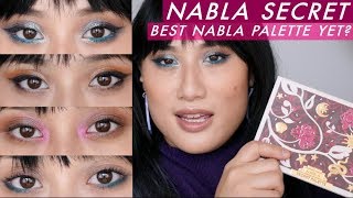 NABLA Secret Palette - 4 Looks + My Thoughts / USING ALL MY PALETTES SERIES