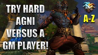 Try Hard Agni Versus A Grandmasters Morgan Le Fay! A-Z Series - Grandmasters Ranked Duel - SMITE