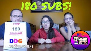 DDG: 180 Subscribers