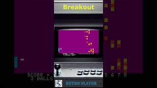 Breakout Quick Play For Apple II #retrogaming