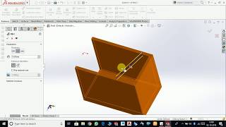 27. SOLID WORKS FOR BEGINNERS - RIB FEATURE