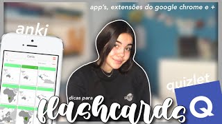 FLASHCARDS: aplicações, o que são, como usar | Quizlet vs. Anki e outras aplicações para o pc