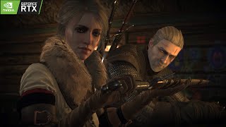 [8K UPSCALED] New Restored Scenes from Ciri's Witcher Ending | NextGen Witcher 3