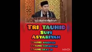 Ketahuan ‼️Begini Tri Tauhidnya Sufi Asy'ariah Oleh Dr.Filsafat ar-Razi Hasym