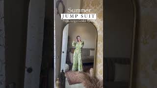 Summer 💕jumpsuit from juniper jumpsuit haul #viral #grwm #trending #shorts @stylishyou7842