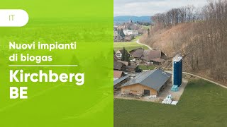 Biogas svizzero da letame di fattoria - prodotto in un piccolo impianto di biogas