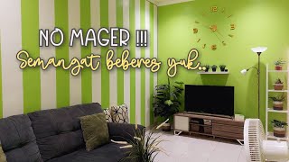 #dailyvlog NO MAGER !!! Bersih bersih rumah disore hari sebelum magrib biar rumah bebas debu