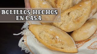 ✔️ Como hacer BOLILLOS FACILES EN CASA #bolillos #PAN #pancasero #amadecasa #panadera #susto