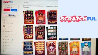 Playing online slots and scratch-off tickets at Scratchful.com!  Join us and see how we do!