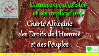 Charte Africaine des Droits de l'Homme et des Peuples