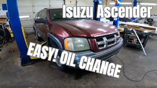 2004 Isuzu Ascender Oil Change