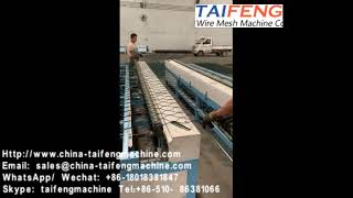 Netting Sheet End Winding Up Machine4M,gabion mesh machine,gabion mesh making machine