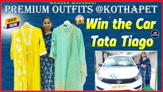 Premium Outfits @Kothapet Win the Car Tata Tiago | #modernmaharani