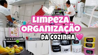 LIMPEZA E ORGANIZAÇÃO DA COZINHA❤️/#limpando a Cozinha.