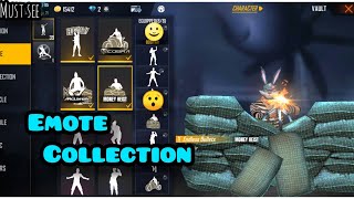 EMOTE COLLECTION ⚡// FREE FIRE // #Shorts