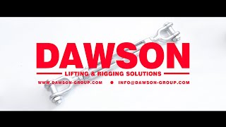 DAWSON HDG US Type Drop Forged Turnbuckle Jaw & Jaw With Two Locknut, Lashing Turnbuckles