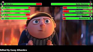 Minions: The Rise of Gru (2022) Final Battle with healthbars