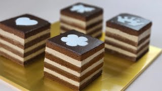 Как сделать шоколадный торт из кофе Кастелла / Mocha Cream Cake