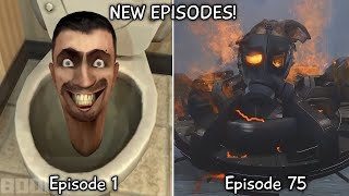 Skibidi Toilet 1 - 75 All Episodes (60 FPS REMASTERED) Buzzsaw Skibidi Toilet 🚽 (Episode 77?)