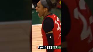 A’ja Wilson 24Pts 20Reb First 20/20 Game Of Career ♠️🔥 #ajawilson #lasvegas #wnba #nba #2k