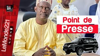 POINT DE PRESSE : DR CHEIKH DIENG FACE A LA PRESSE SUITE A SON LIMOGEAGE