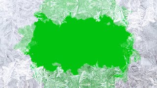 Ice Freeze Effects FREE Green Screen Intro [4K]