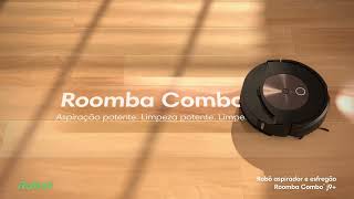 Robô Aspirador Roomba Combo j9+ - Limpeza Imbatíel e Potente com Inteligência pra Você.