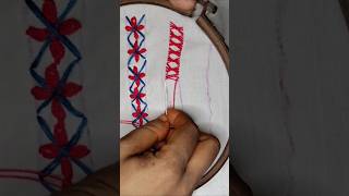 Cross stitch lais making | #shorts #youtubeshorts #mousumiscreativeworld #diy