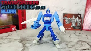 Блюрр/Blurr, трансформер, обзор фигурки, Studio Series 86 03.