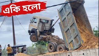 Truck Accident video | Sonamura Tripura￼ | Faruk Hossain Vlogs | Agartala Moto Vlogs