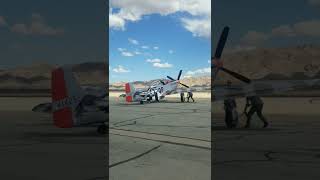 Parking a P-51 Mustang