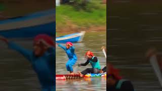 Lagu Yes Yes yg lagi Viral!! lomba perahu kayuh malah joget2 asik tanpa merasa berdosa dasar anak