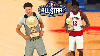 NBA 2K17 - High School All-Star Weekend|SLAM DUNK CONTEST & 3PT CONTEST !!!