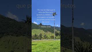 Y tú, ¿cómo estás usando lo que Dios te ha dado? #frutosdelespiritu #reinodedios #mateo #paz #amor