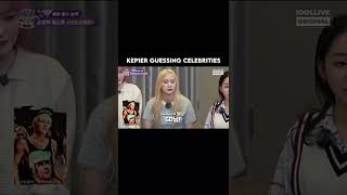 Kep1er guessing celebrities (BTS, BLACKPINK, Brad Pitt, Justin Bieber etc.)